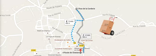 L’antenne de Charroux déménage