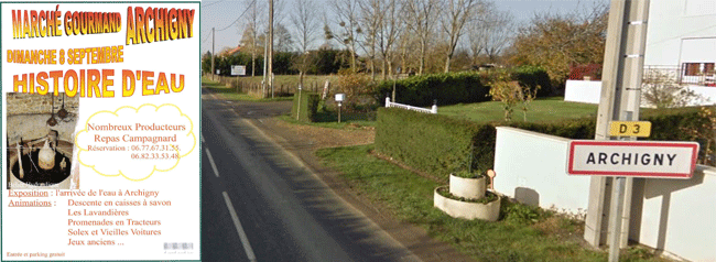 Exposition « L’arrivée de l’eau à Archigny »