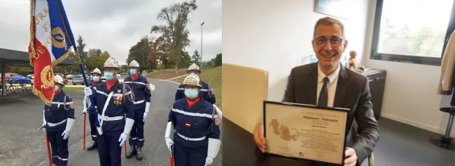 Fiers de nos pompiers volontaires !